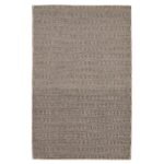 Outlet - Alverton Clay & Black Geometric Wool with Cotton Rug - 160 x 230cm - Image 4