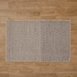 Outlet - Alverton Clay & Black Geometric Wool with Cotton Rug - 160 x 230cm - Image 3