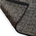 Atcham Black Pebble Wool with Cotton Rug - 200 x 290cm - Image 5