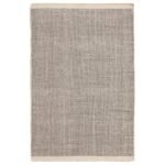 Outlet - Atcham Black/Natural Pebble Wool with Cotton Rug - 120 x 170cm - Image 4