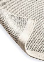 Atcham Black/Natural Pebble Wool with Cotton Rug - 120 x 170cm - Image 5