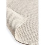 Atcham Clay/Natural Pebble Wool with Cotton Rug - 120 x 170cm - Image 12