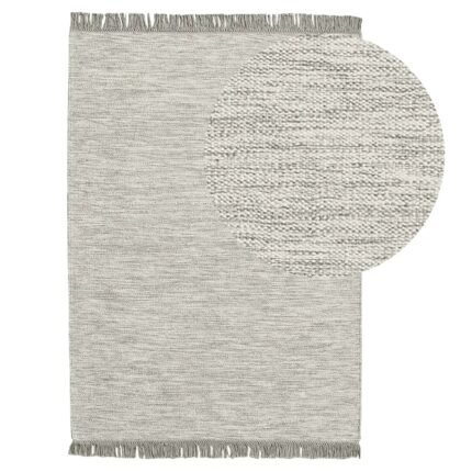 Hanbury Wool/Cotton Rug - Clay & Natural - 120 x 170cm