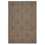 Rushall Wool and Cotton Rug - Gunmetal Grey - 160 x 230cm - Image 4