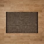 Atcham Black Pebble Wool with Cotton Rug - 200 x 290cm - Image 4