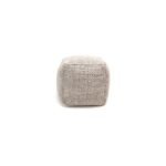 Atcham Wool & Cotton Ottoman Stool - Black/Natural - Image 7