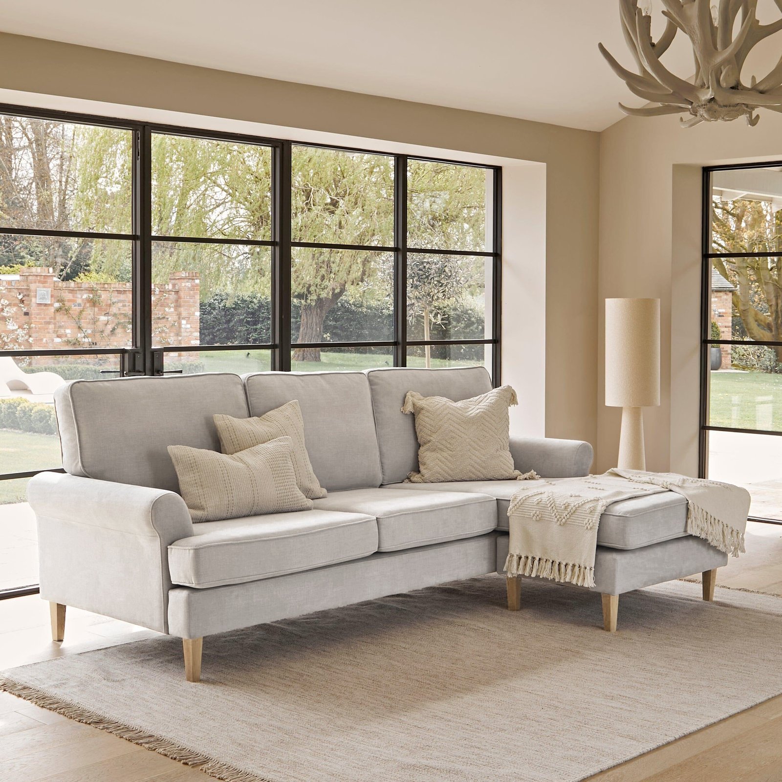1annabelle-corner-sofa-with-chaise-cloud-grey-with-pale-oak-legs-laura-james-1copy2_4f0e47b2-3df8-4208-bf4e-102bc5b029df Annabelle Chaise Corner Sofa - Cloud Grey with Pale Oak Legs