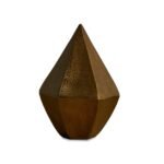 Outlet - Overton 16.5cm Metal Ornament - Gold - Image 5