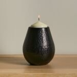 Outlet - Hale 13.5cm Metal Candle Holder - Black Bronze - Image 5