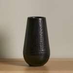 Hale 20cm Metal Candle Holder - Black Bronze