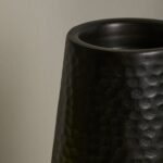 Outlet - Hale 20cm Metal Candle Holder - Black Bronze - Image 4