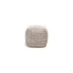 Atcham Wool & Cotton Ottoman Stool - Black/Natural - Image 5