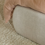 Hannah Double Ottoman Bed - Mink Taupe - Image 6