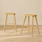 Silvester Pale Oak Bar Stool