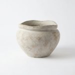 Tomar Fiber Cement 29.5cm Wide Garden Planter - Rustic White - Image 4