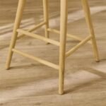 Silvester Pale Oak Bar Stool - Image 3