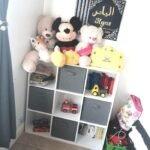 Cara 9 Cube Storage Unit & 4 Grey Handled Box Drawers - Image 4