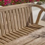 Shiro Wooden Garden Bench - Image 3