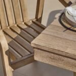 Outlet - Shiro Wooden Garden Dining Chair - Set of 4 - Image 3