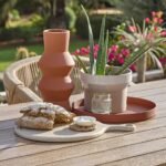 Amelia 6 Seater Wooden Garden Dining Set with 4 Shiro Cushioned Chairs & Charlotte Bench - Image 12
