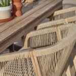 Amelia 6 Seater Wooden Garden Dining Set with 6 Nala Chairs - Image 18