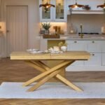 Amelia Pale Oak Extendable Dining Table Set - 6 Seater - Pale Oak Armchairs - Image 8