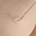 Outlet - Atcham Clay/Natural Wool & Cotton Ottoman Stool - 45cm X 45cm - Image 5