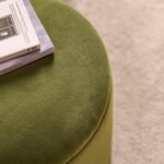 Abigail Storage Pouffe/Footstool - Fern Green - Image 3