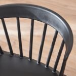 Outlet - Agatha Black Dining Chairs - Set of 2 - Image 6