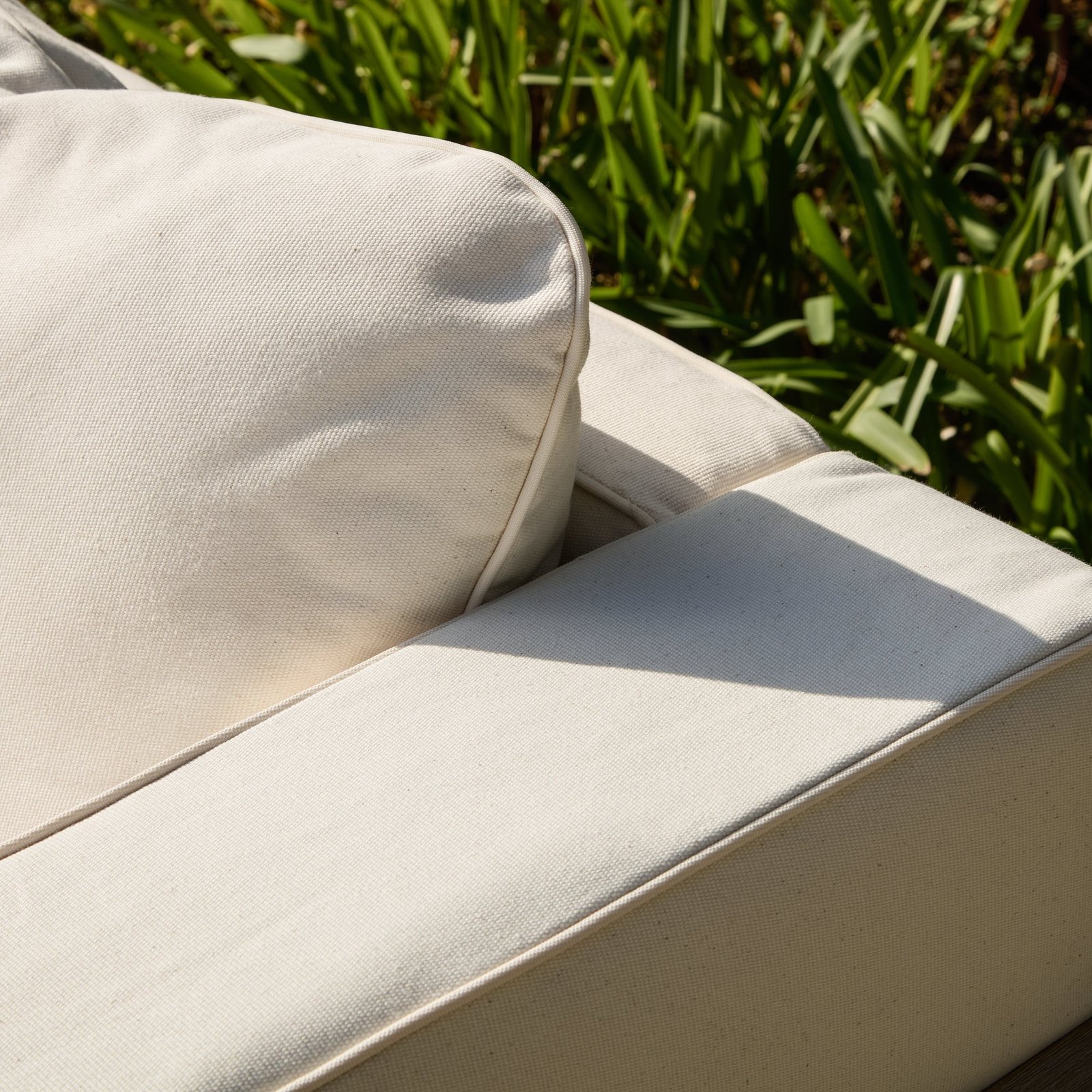 Akira 8 Seater Wooden Garden Sofa Set with Coffee and 2 Akira Side Tables - Image 5