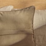Alford 35x55cm Velvet Piped Edge Scatter Cushion Cover - Driftwood - Image 3
