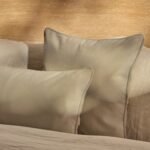 Alford 45x45cm Velvet Piped Edge Scatter Cushion Cover - Clay - Image 5