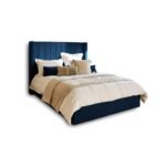 Alice King Ottoman Bed - Ink - Image 11