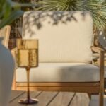 Alora Wooden Garden Conversation Set - White Acacia - Image 3