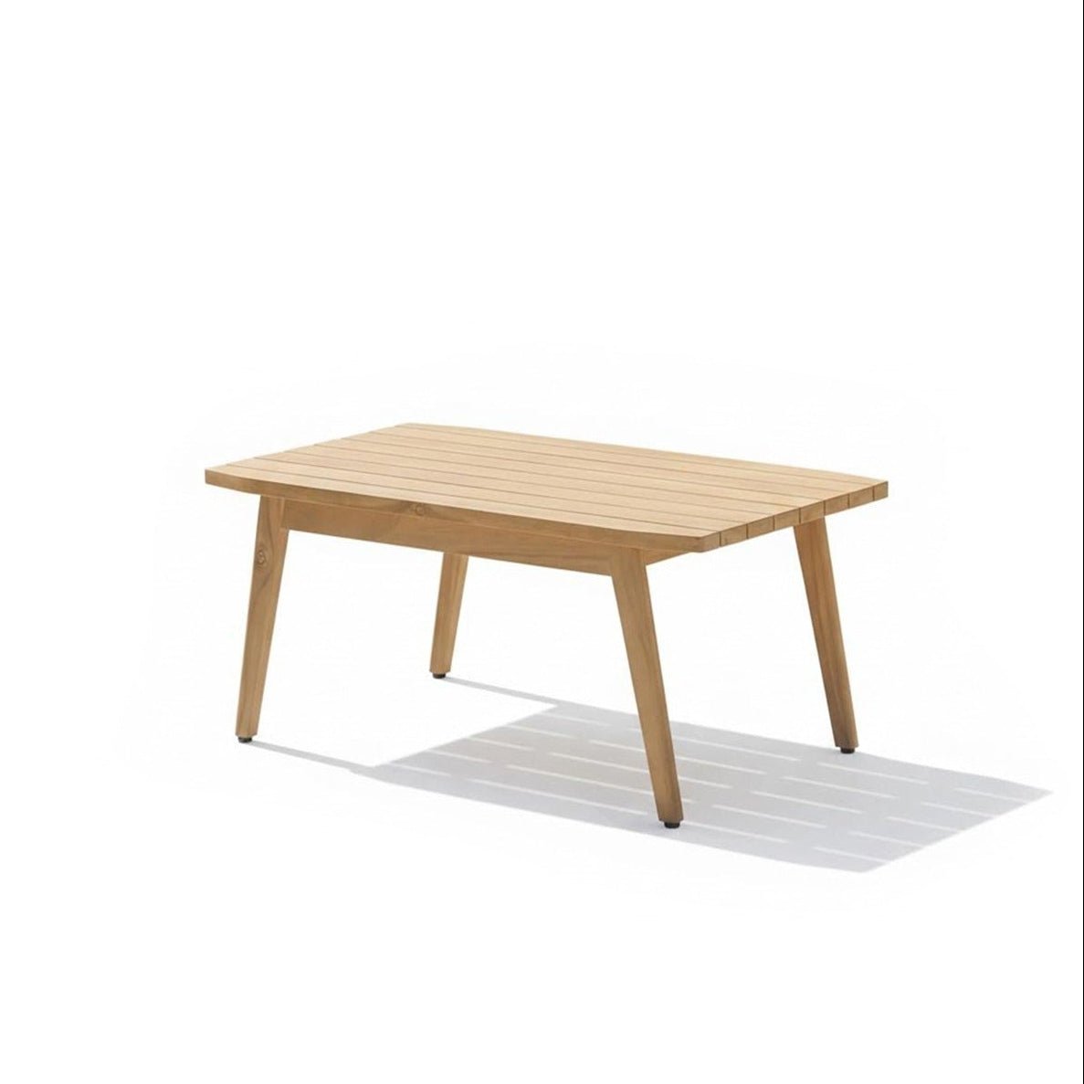 Alora Wooden Garden Conversation Set - White Acacia - Image 12