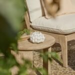 Alvito 9.5cm Artichoke Flower Candle Holder - Natural - Image 2