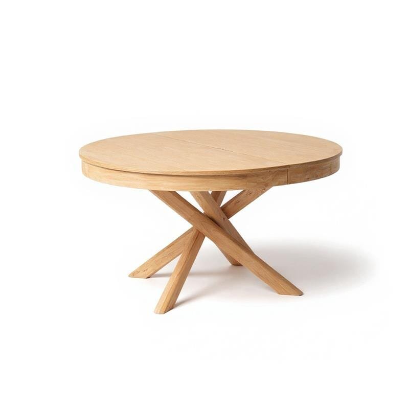 Amelia Whitewash Oval Extending Dining Table Set - 6 Seater - Freya Sand Dining Chairs - Whitewash Oak Legs - Image 13