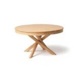 Amelia Extendable Whitewash Oval Dining Table Set  - 6 Seater - Tilly Natural String Dining Chairs - Whitewash Oak Legs - Image 17