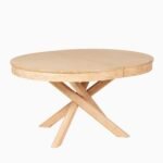Amelia Whitewash Oval Extending Dining Table Set - 4 Seater - Freya Sand Dining Chairs - Whitewash Oak Legs - Image 12