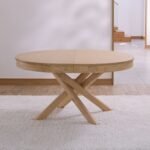 Amelia Whitewash Wood Extendable Dining Table - Image 4