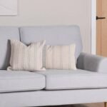 Elberton 55x35cm Cotton Striped Cushion Cover - Horizon Blue - Image 2