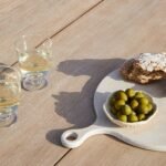 Charlotte 6 Seater Wooden Garden Dining Set with 4 Shiro Cushioned Chairs & Bench - Image 7