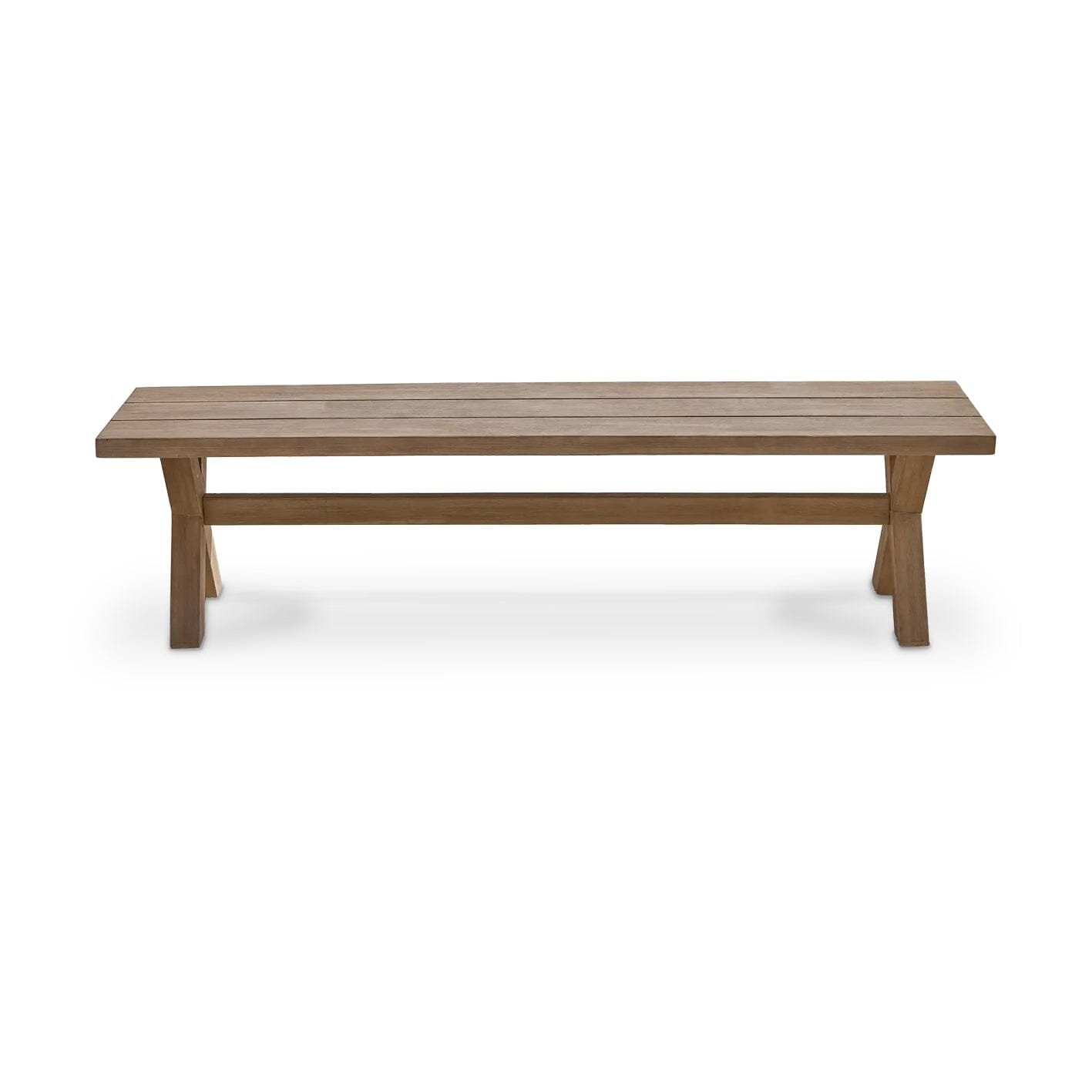 Palm 6 Seater Wooden Garden Dining Set with 4 Nala Sand Cushioned Chairs & Charlotte Bench - Image 18