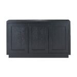 Astrid 3 Door Large Sideboard - Black Oak - Image 7