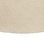 Atcham Clay/Natural Round Rug Wool with Cotton  - 150cm - Image 4