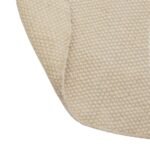 Outlet - Atcham Clay/Natural Round Rug Wool with Cotton  - 150cm - Image 6