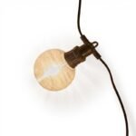 Carnaby 10 Bulb Outdoor String Lights - Extension Kit - Beehive Bulb - Image 7