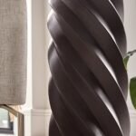 Outlet - Bianca Black Concrete Side Table - Image 4