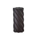 Outlet - Bianca Black Concrete Side Table - Image 6