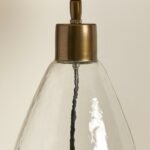 Outlet - Breamore 30cm Lamp Base, Clear Glass - Image 5